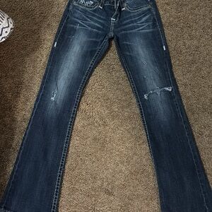 Big Star Dark Blue Flare Jeans